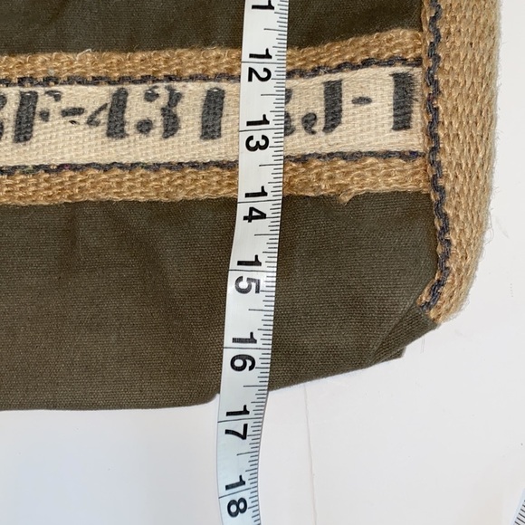 Backroads Collection bag new with tags Olive green tan - Picture 9 of 10